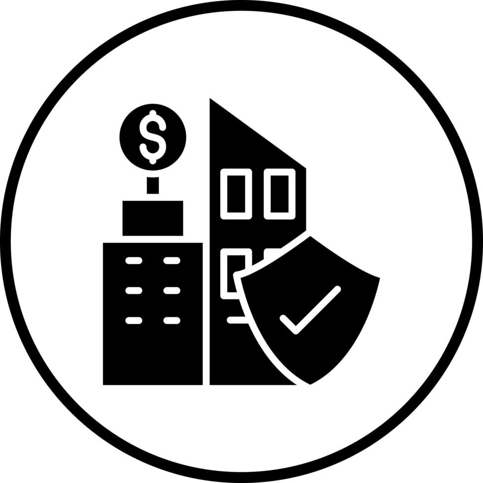 Business Insurance Vector Icon Style