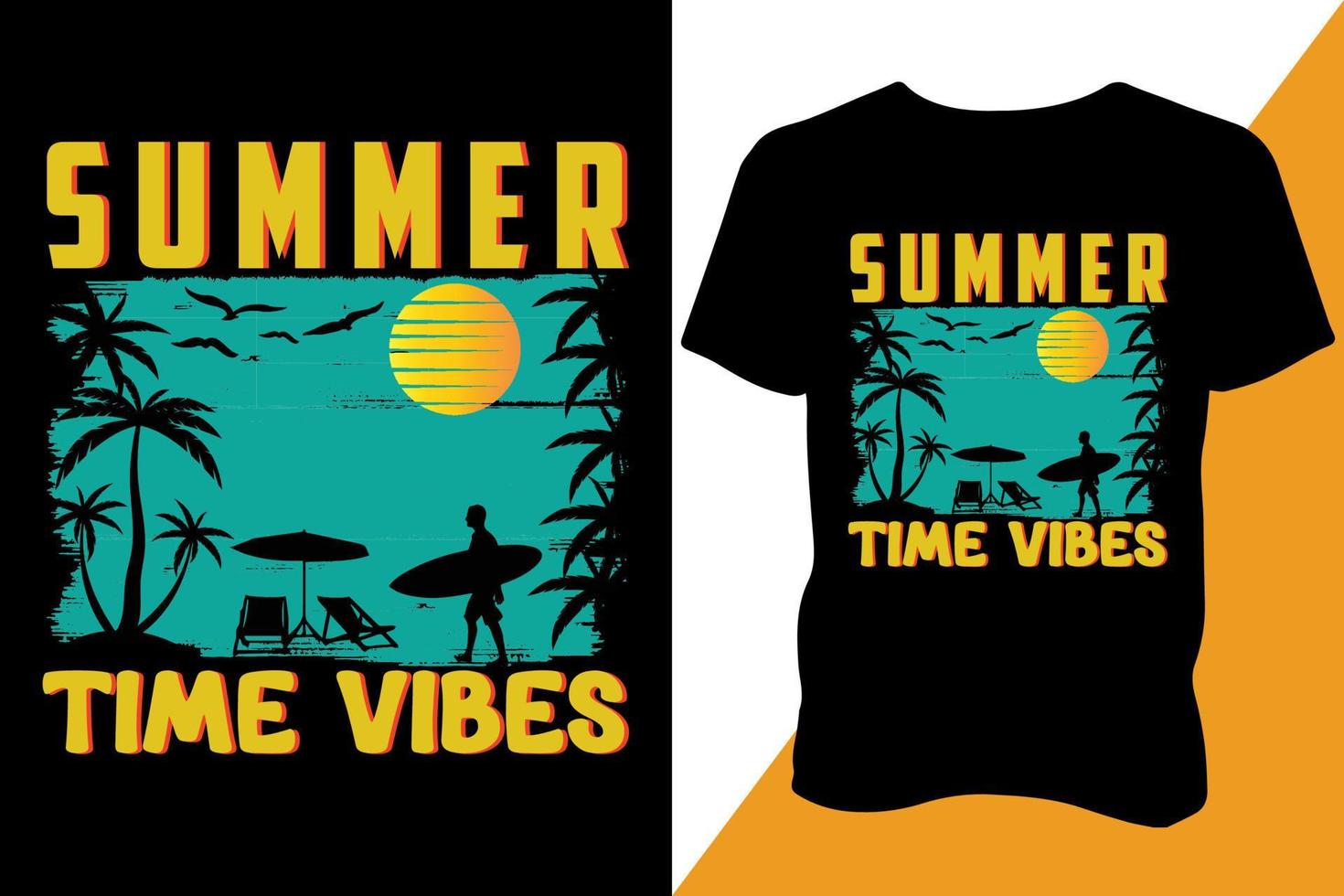 verano hora vibraciones t camisa diseño, camiseta , verano t camisa diseño vector