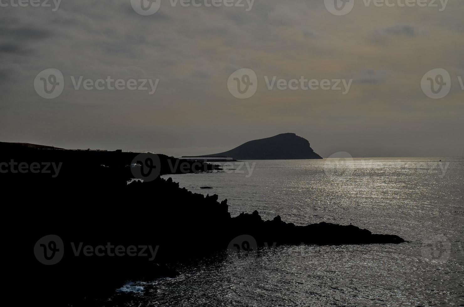 Scenic coastal view photo