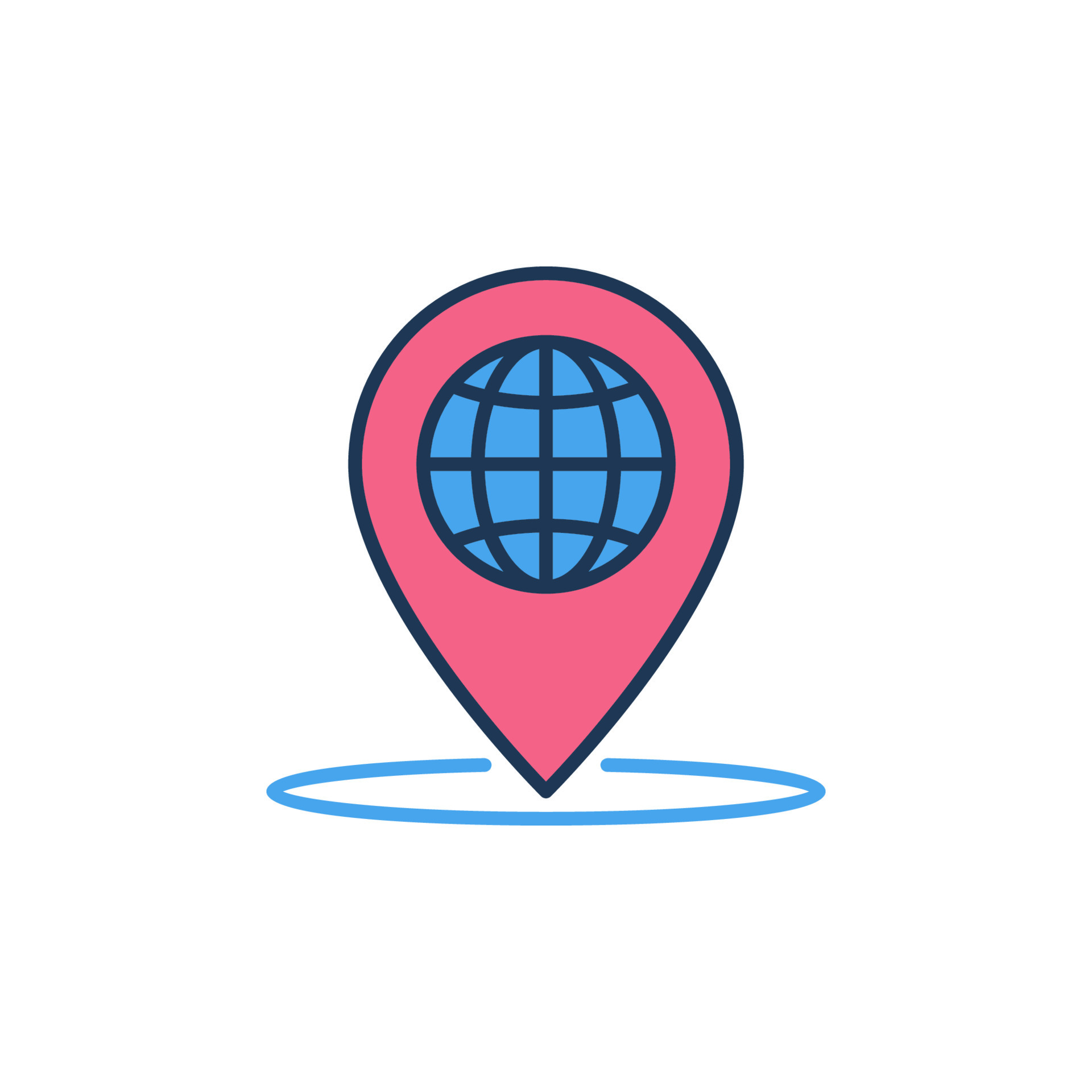Geo Pin With Globe Inside Vector Concept Colored Icon Or Sign 22241999 Geo Pin With Globe Inside Vector Concept Colored Icon Or Sign 22241999