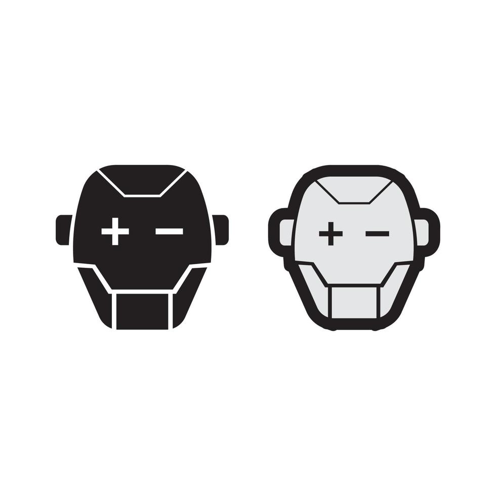 Robot icon vector