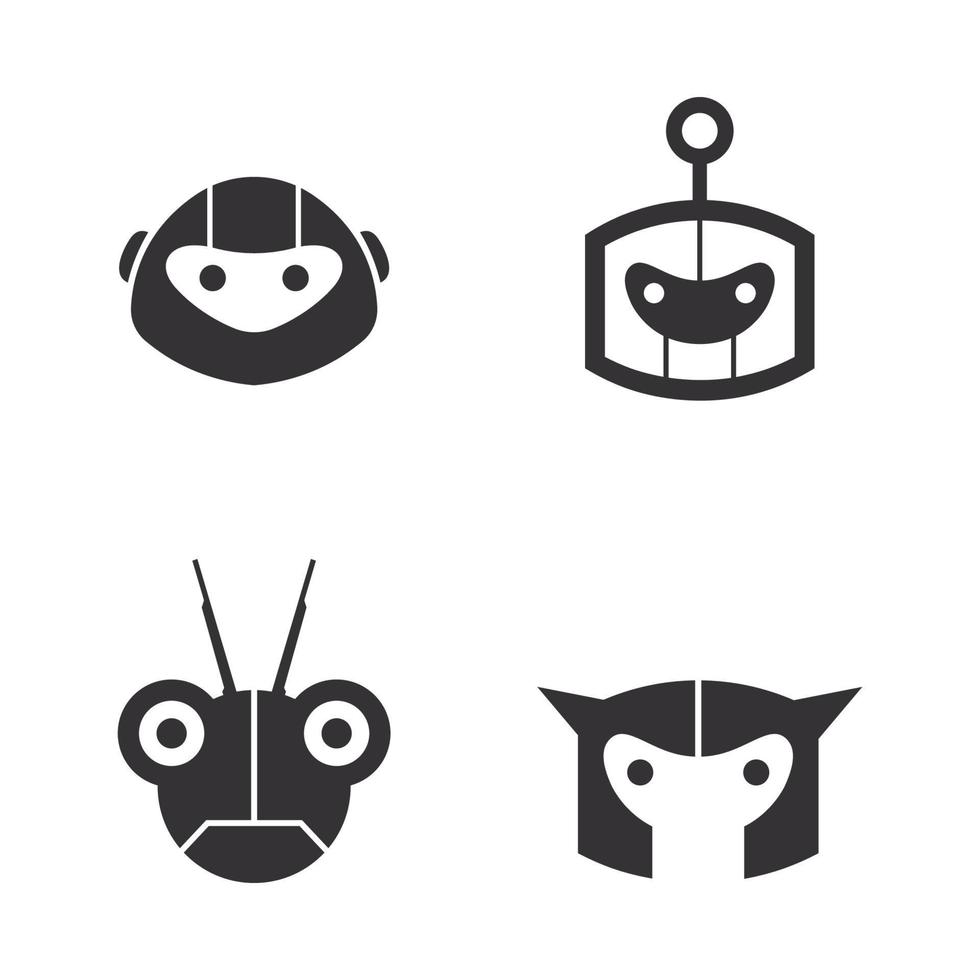 Robot icon vector