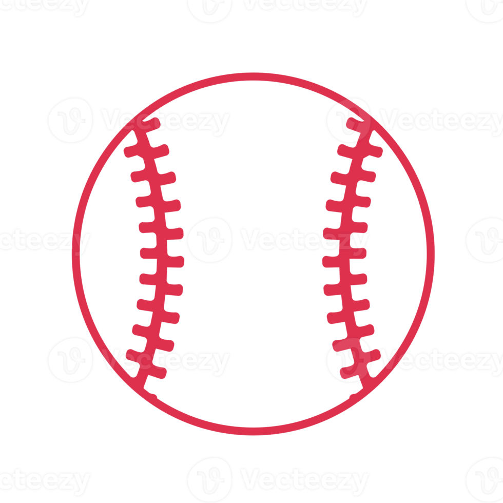vermelho beisebol ponto popular ao ar livre esportivo eventos png