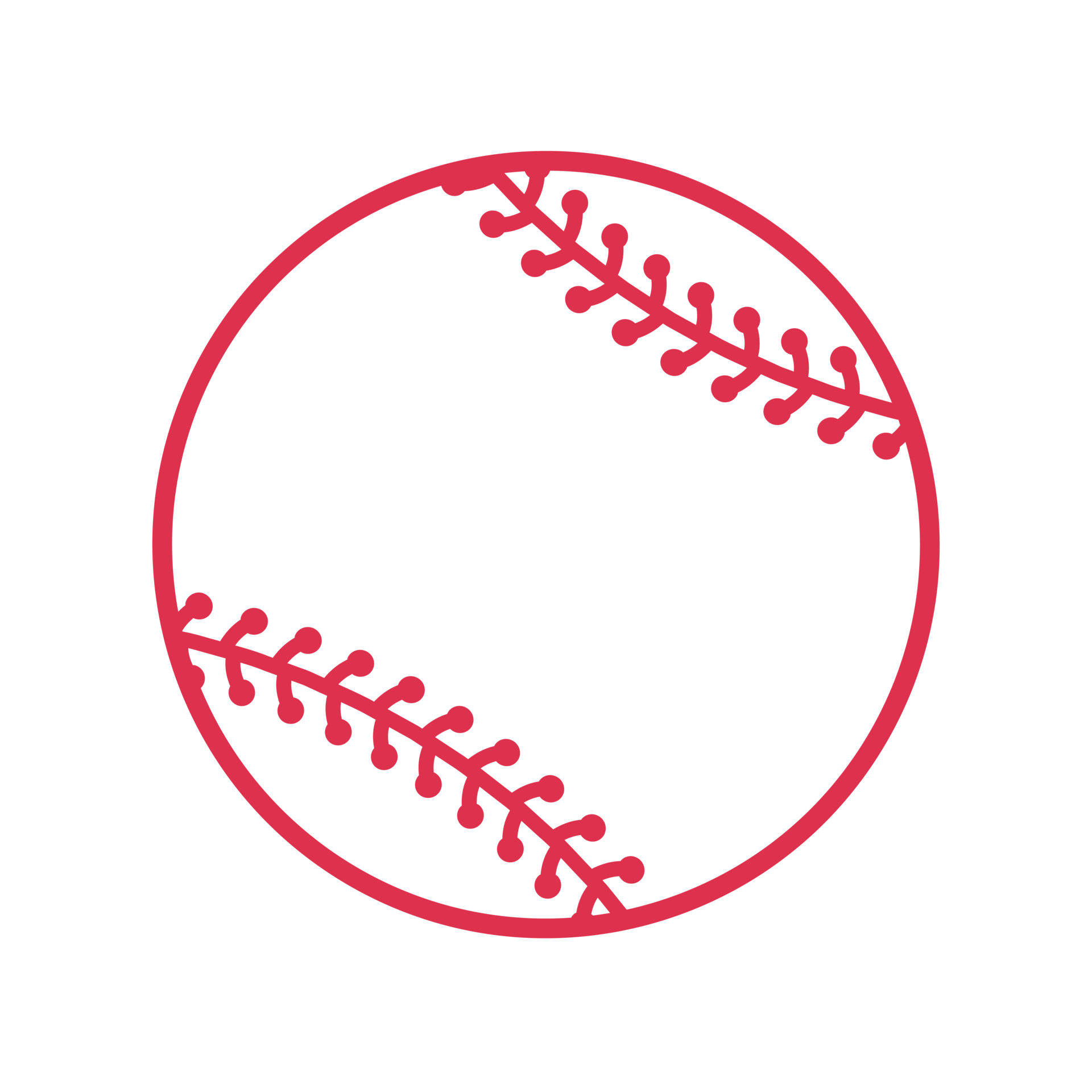 red baseball stitch Popular outdoor sporting events 22242410 PNG