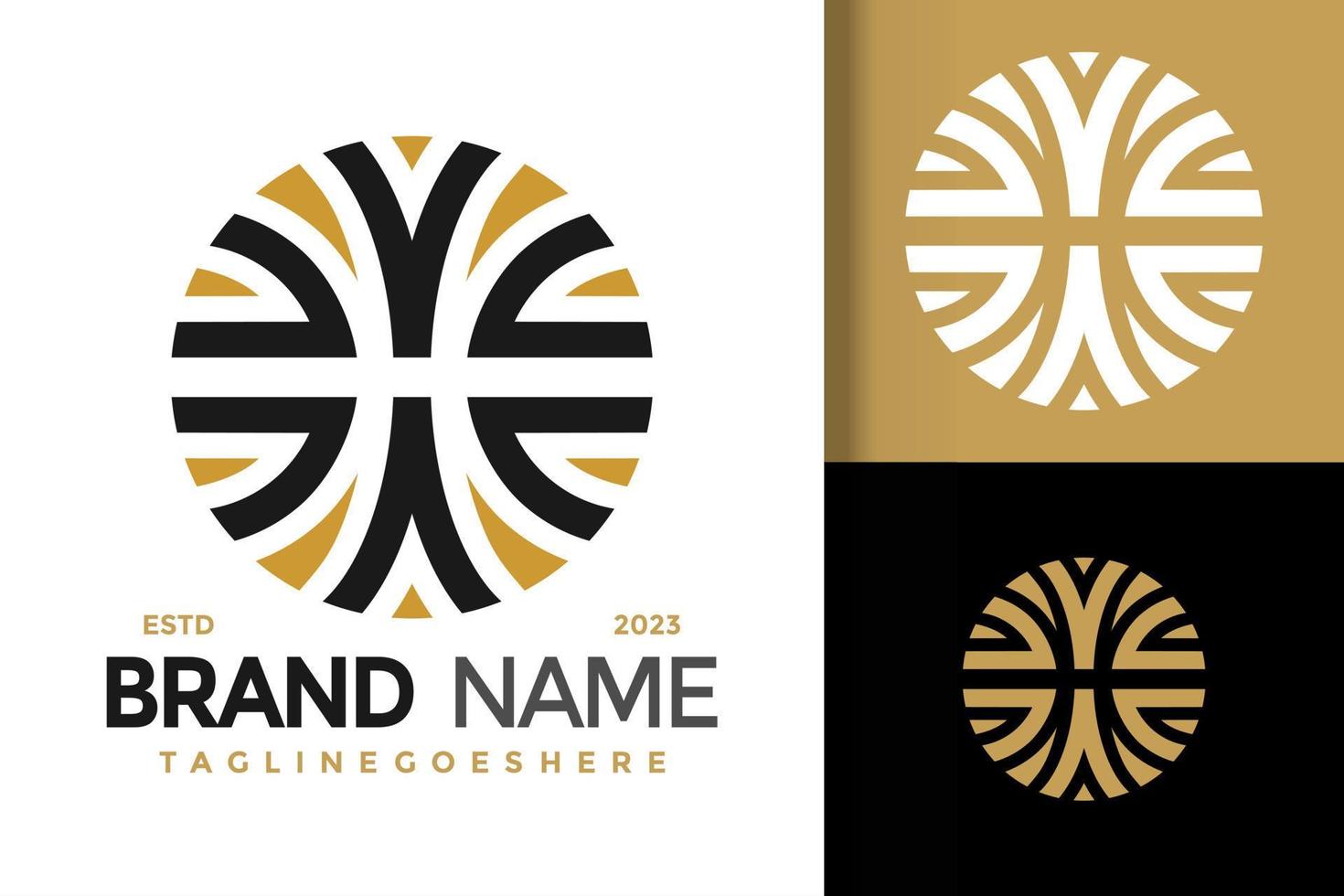 Abstract Letter H Brand Identity logo vector icon illustration