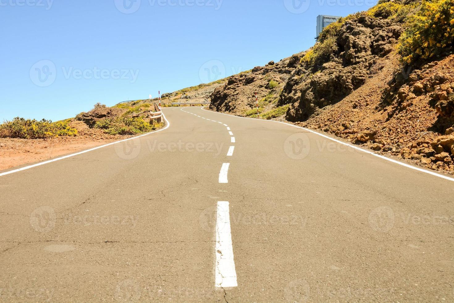 Road in the countryside photo