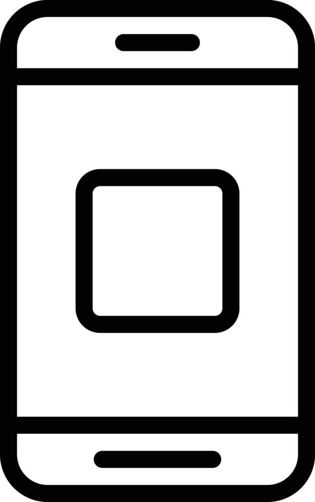 Smartphone Vector Icon Style