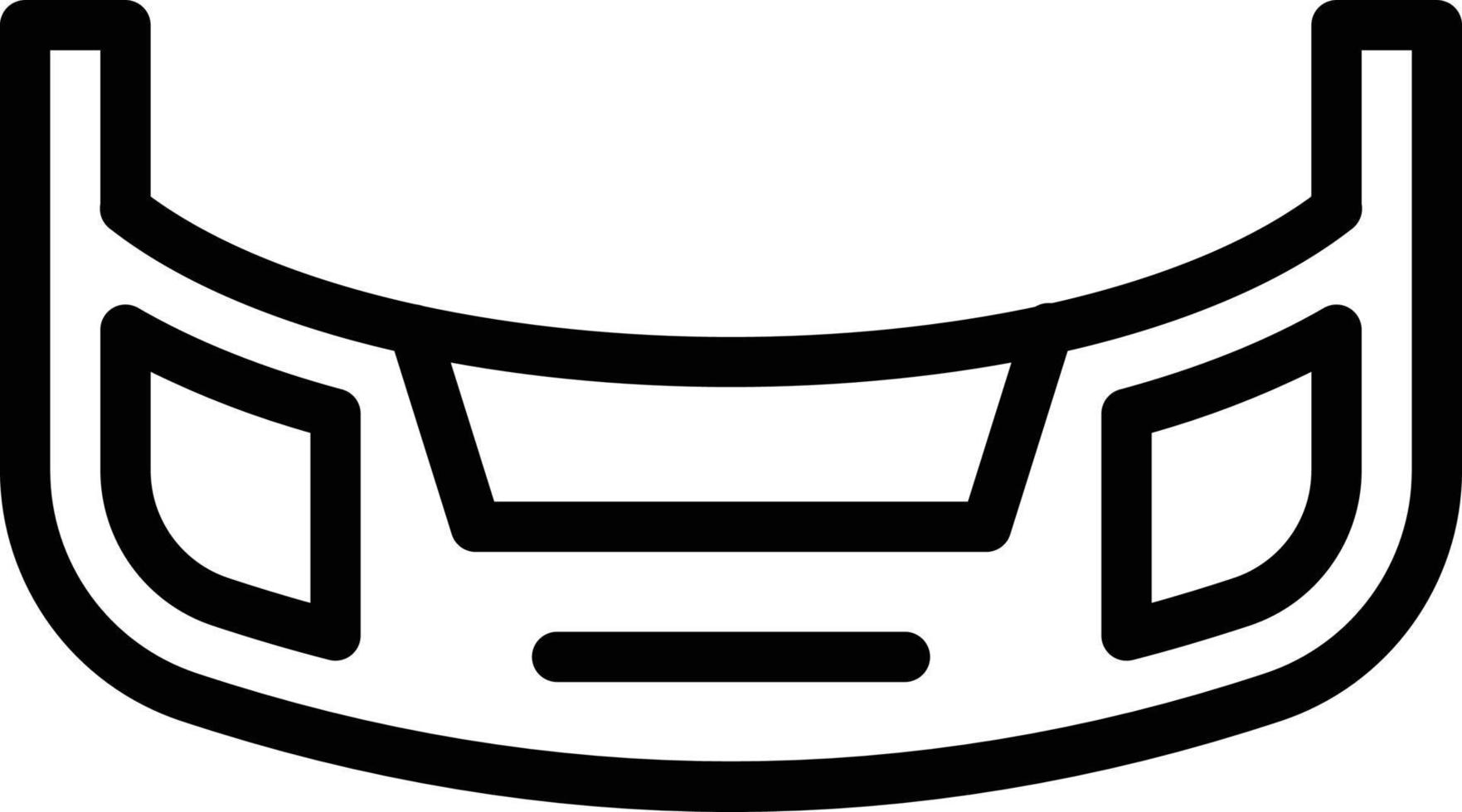 Bumper Vector Icon Style