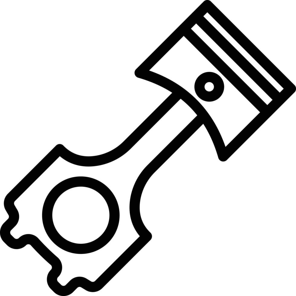 Piston Vector Icon Style