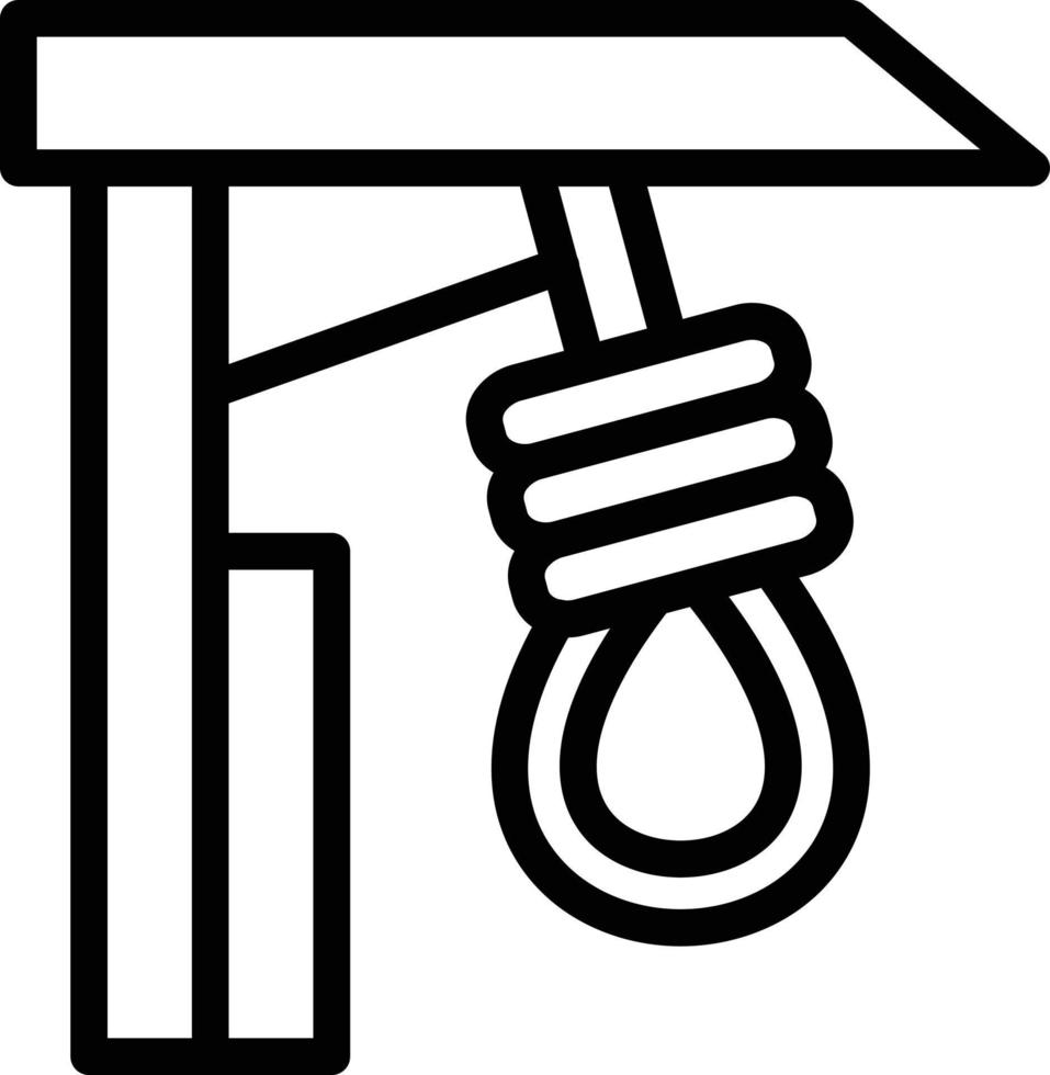 Gibbet Vector Icon Style