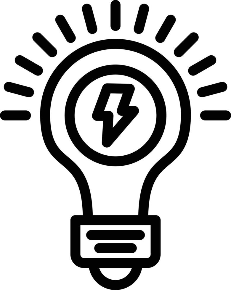 Lighting Vector Icon Style