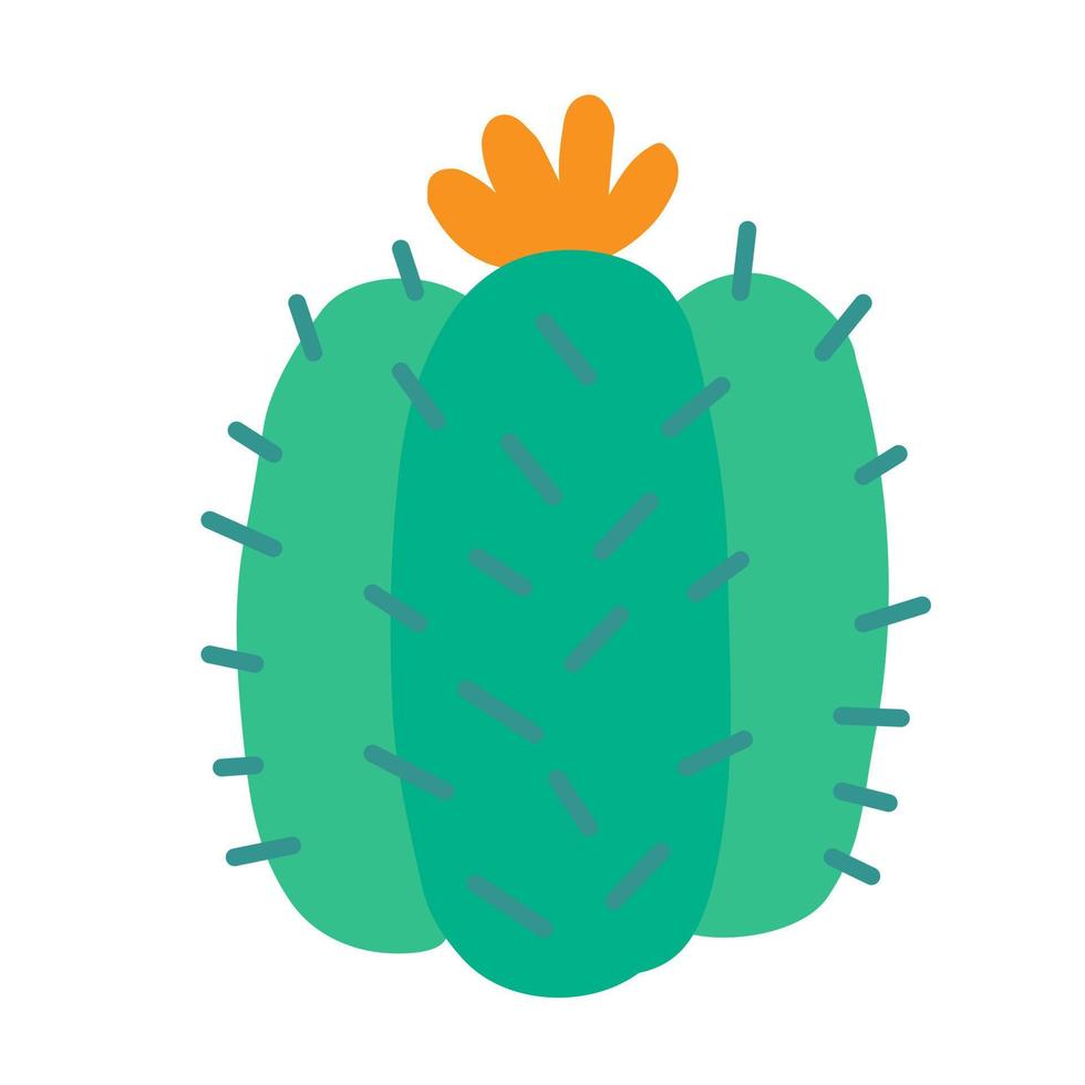 icono de vector de cactus. signo de ilustración de cactus. símbolo o logotipo del desierto.