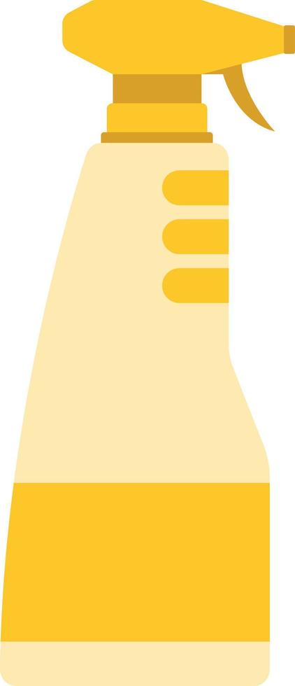 Spray bottle flat vector design icon
