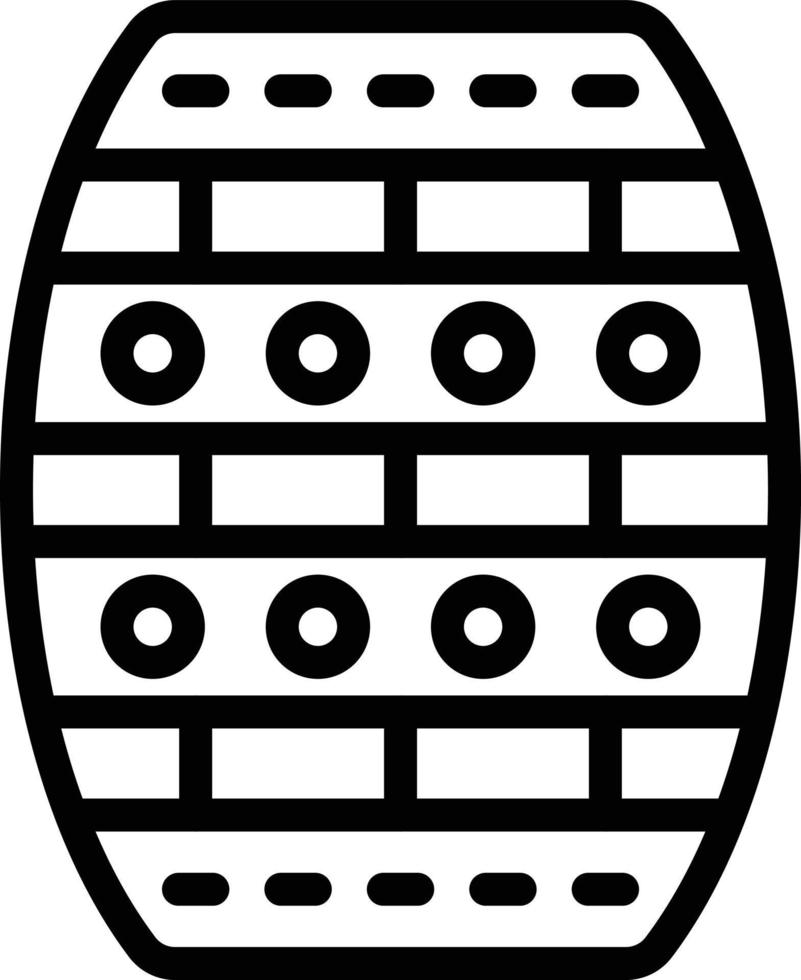 Barrel Vector Icon Style