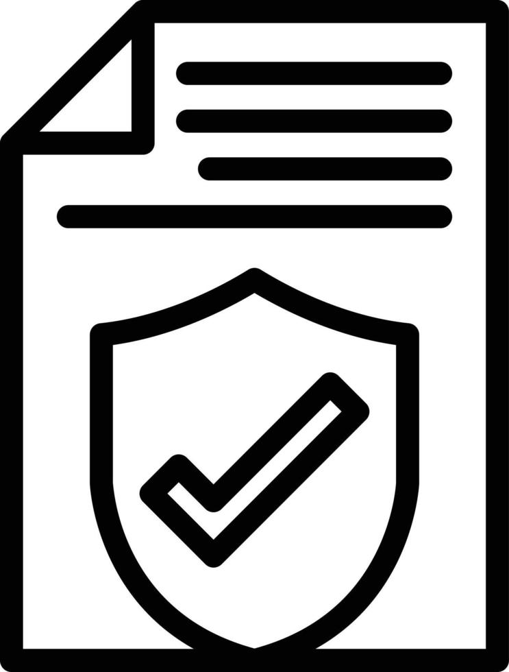 Vector Design Legal Document Icon Style