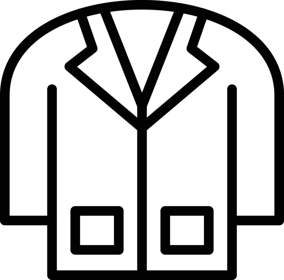 Lab Coat Vector Icon Style