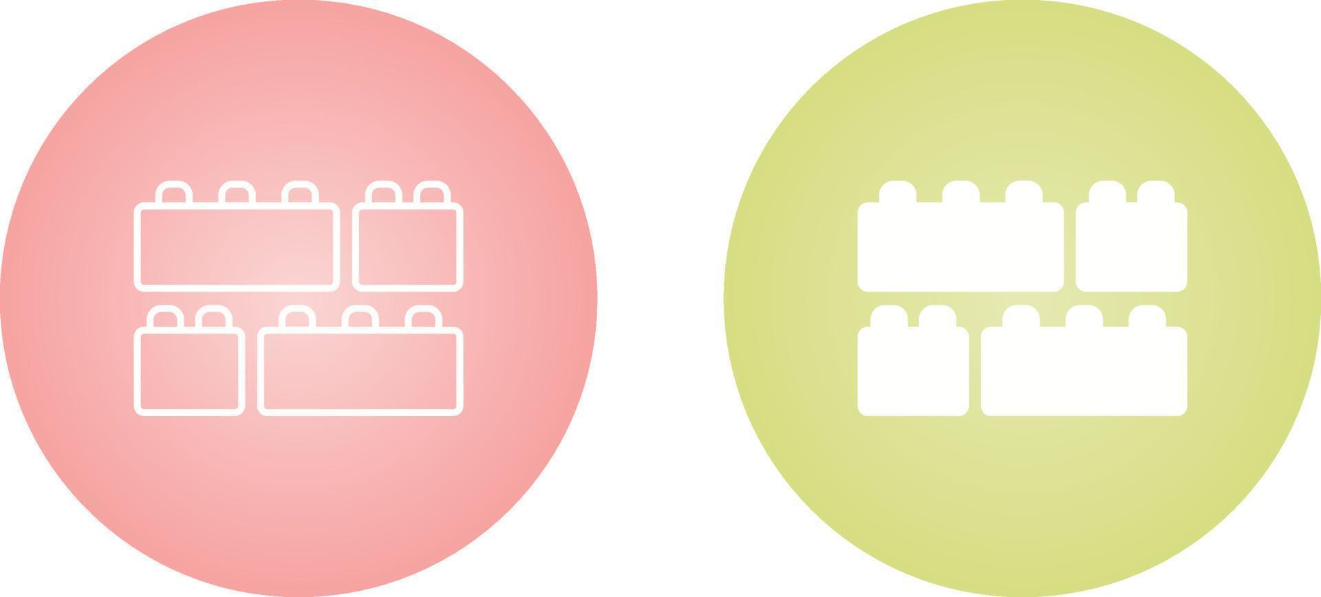 Toy Blocks Vector Icon