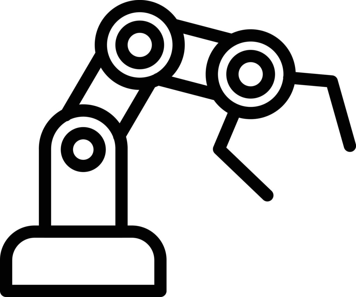 Vector Design Mechanical Arm Icon Style