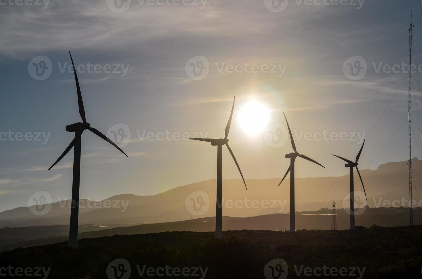 Wind power generators photo