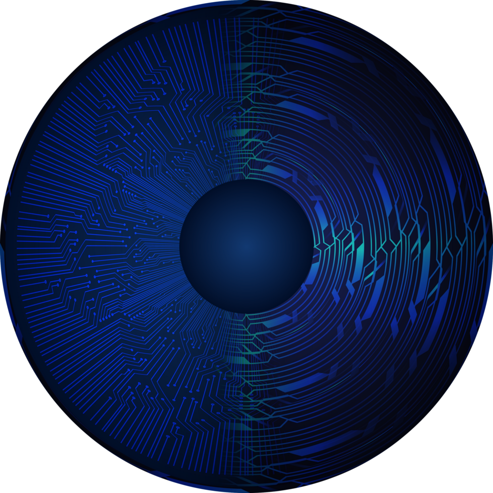 Modern Technology Eye Crop-out png