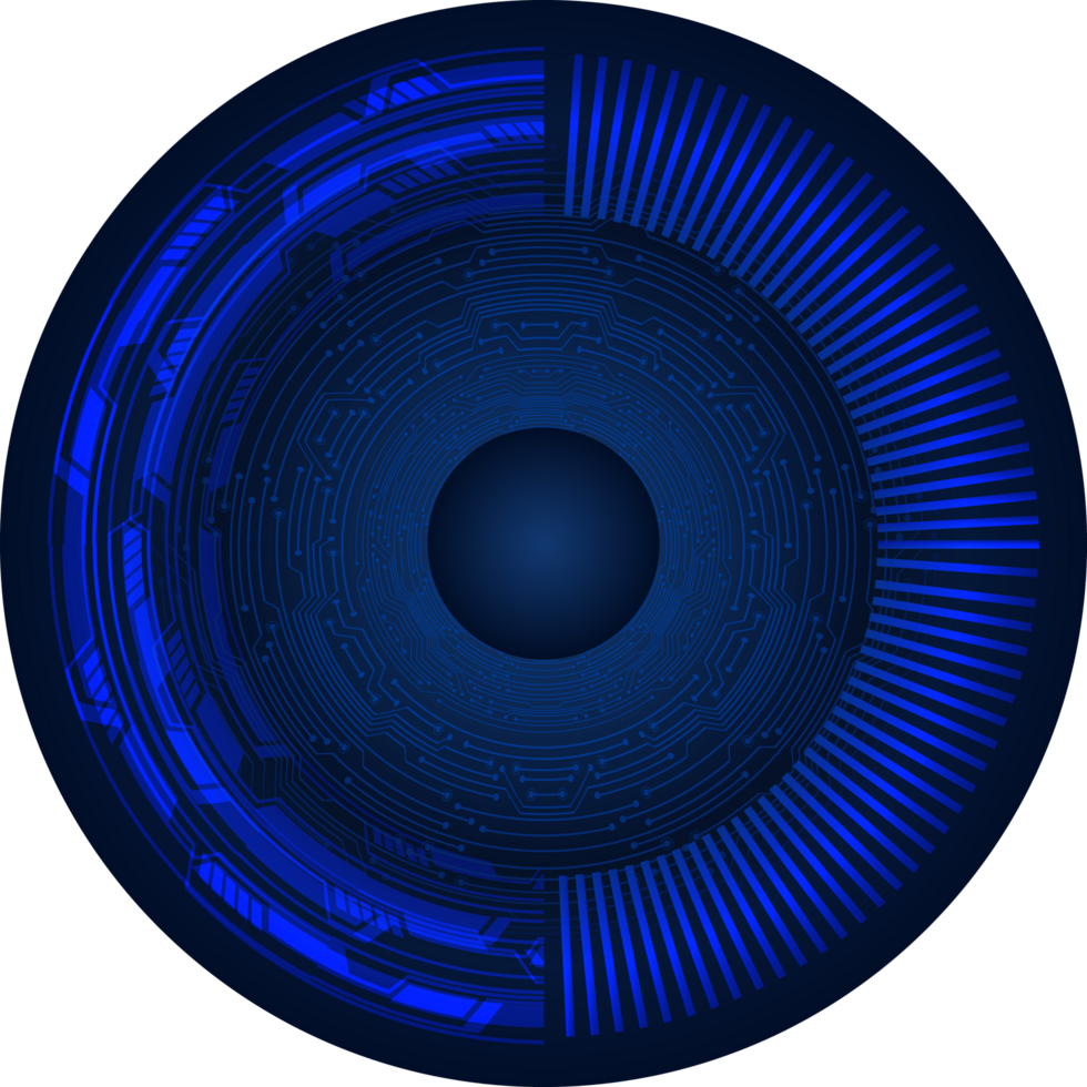 Augenausschnitt der modernen Technologie png