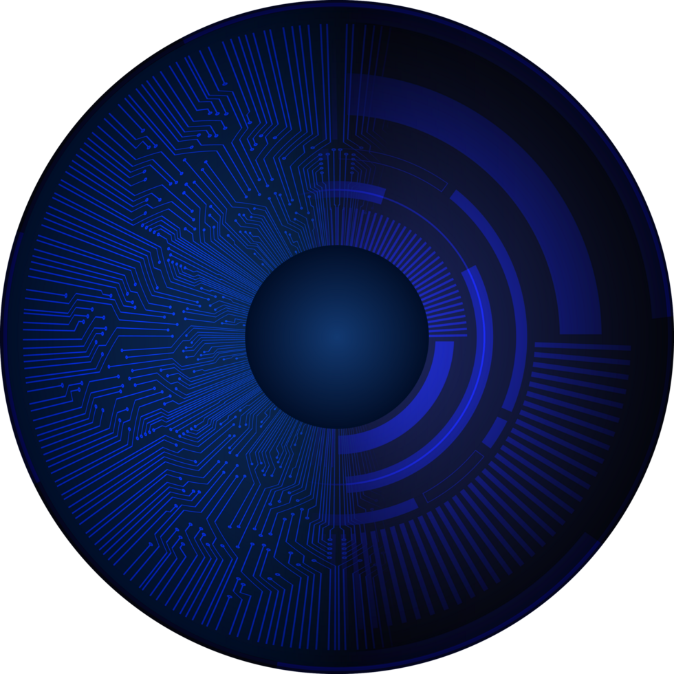 modern technologie oog uitsnijden png