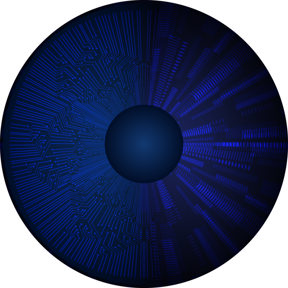 modern technologie oog uitsnijden png