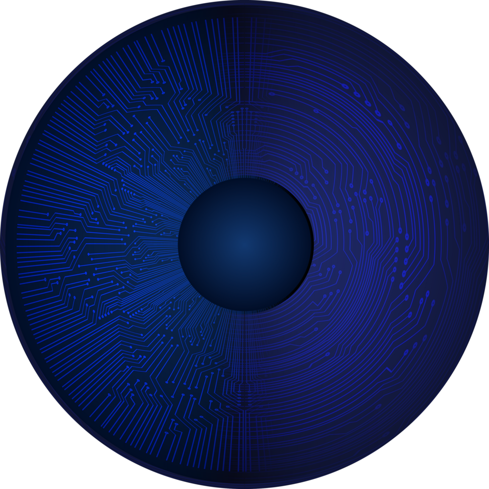 Modern Technology Eye Crop-out png