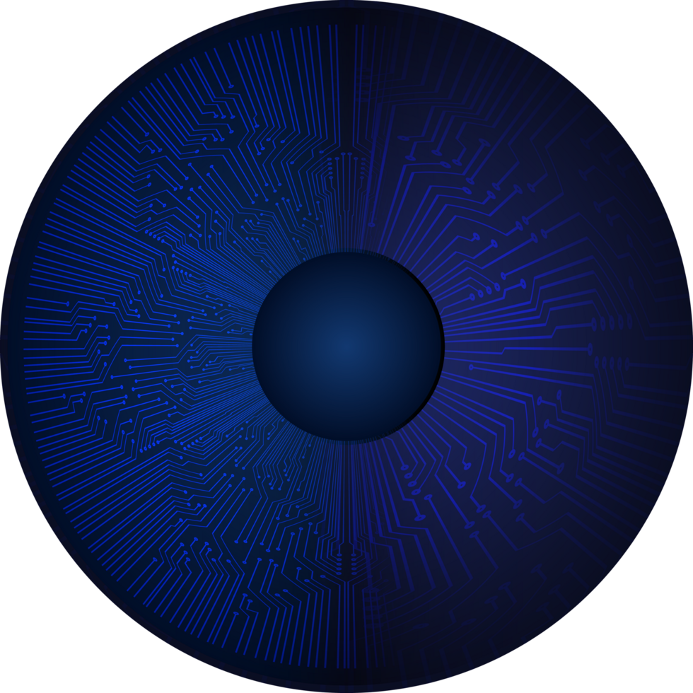 Augenausschnitt der modernen Technologie png