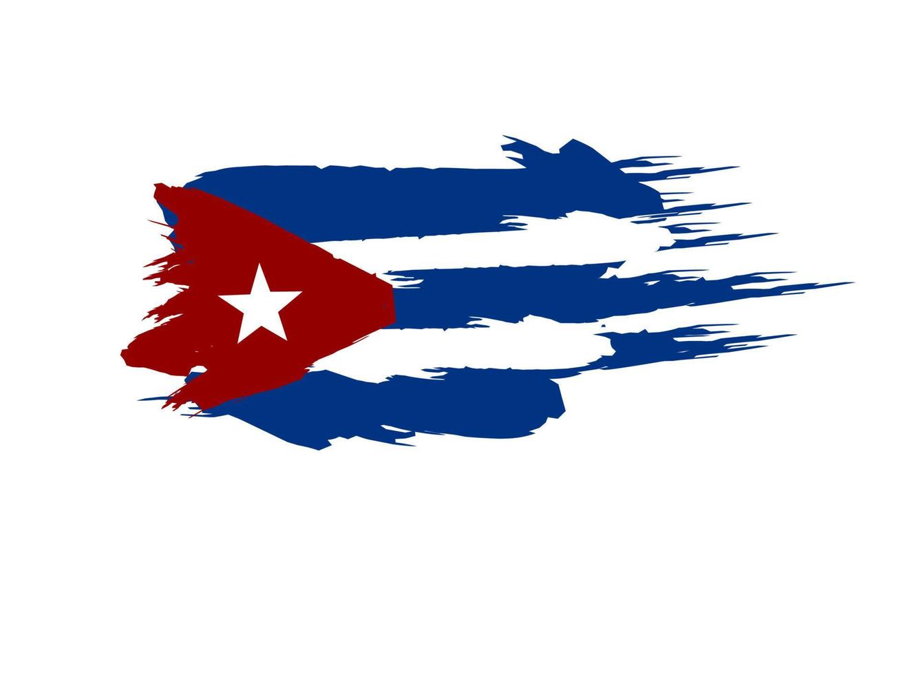 cuba flag icon, illustration of national flag design with elegance concept vector