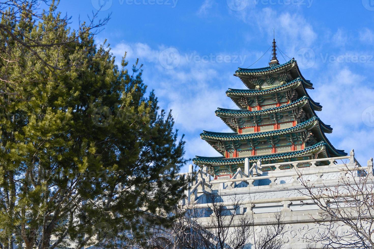 National Folk Museum of Korea located in Seoul, Korea photo