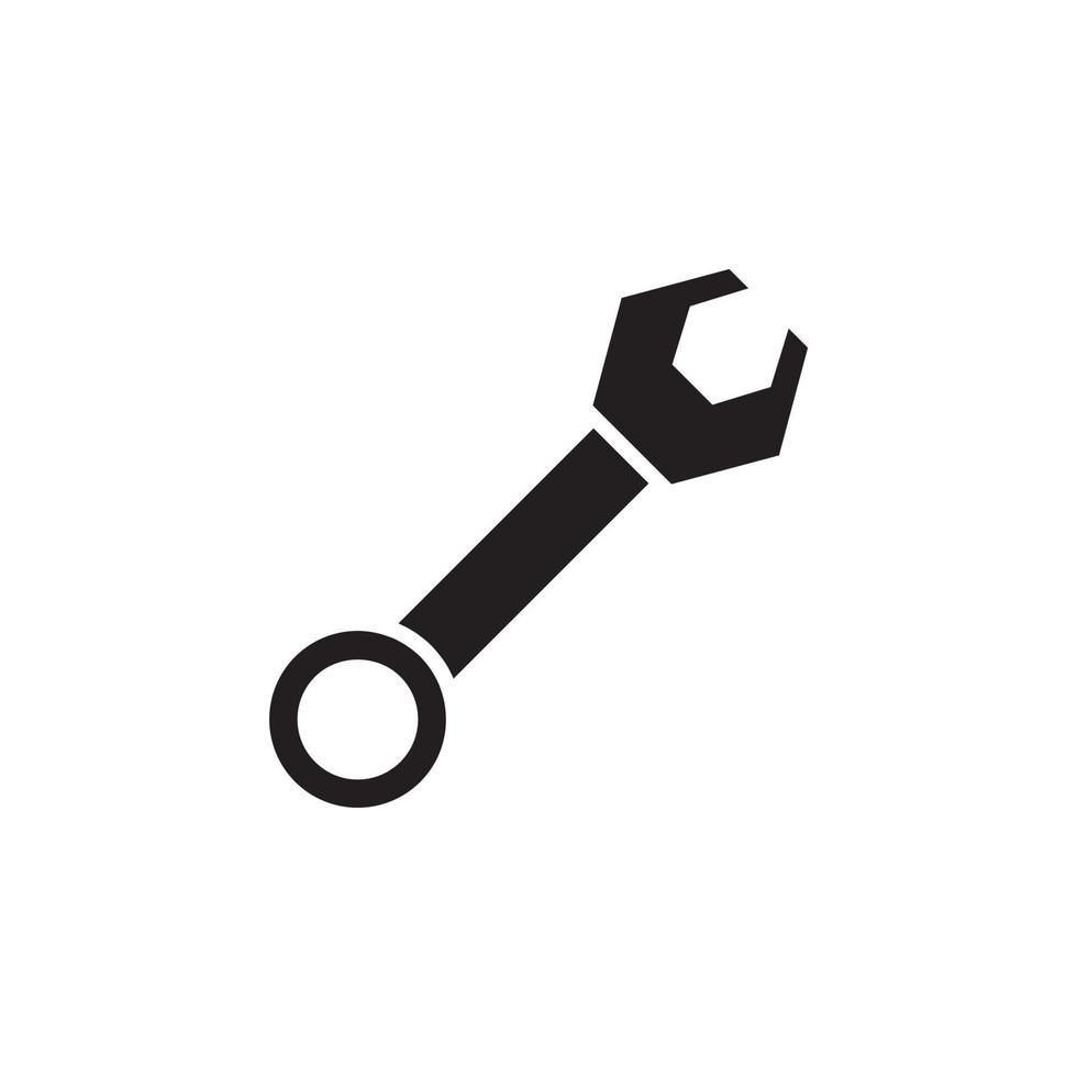 hammer wrench vector for Icon Website, UI Essential, Symbol, Presentation