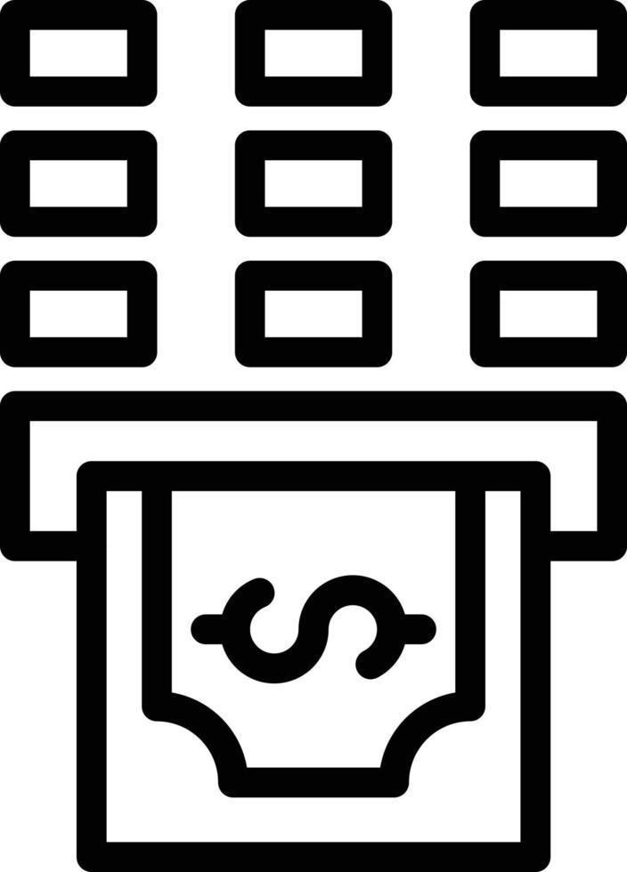 Vector Design Withdraw Icon Style