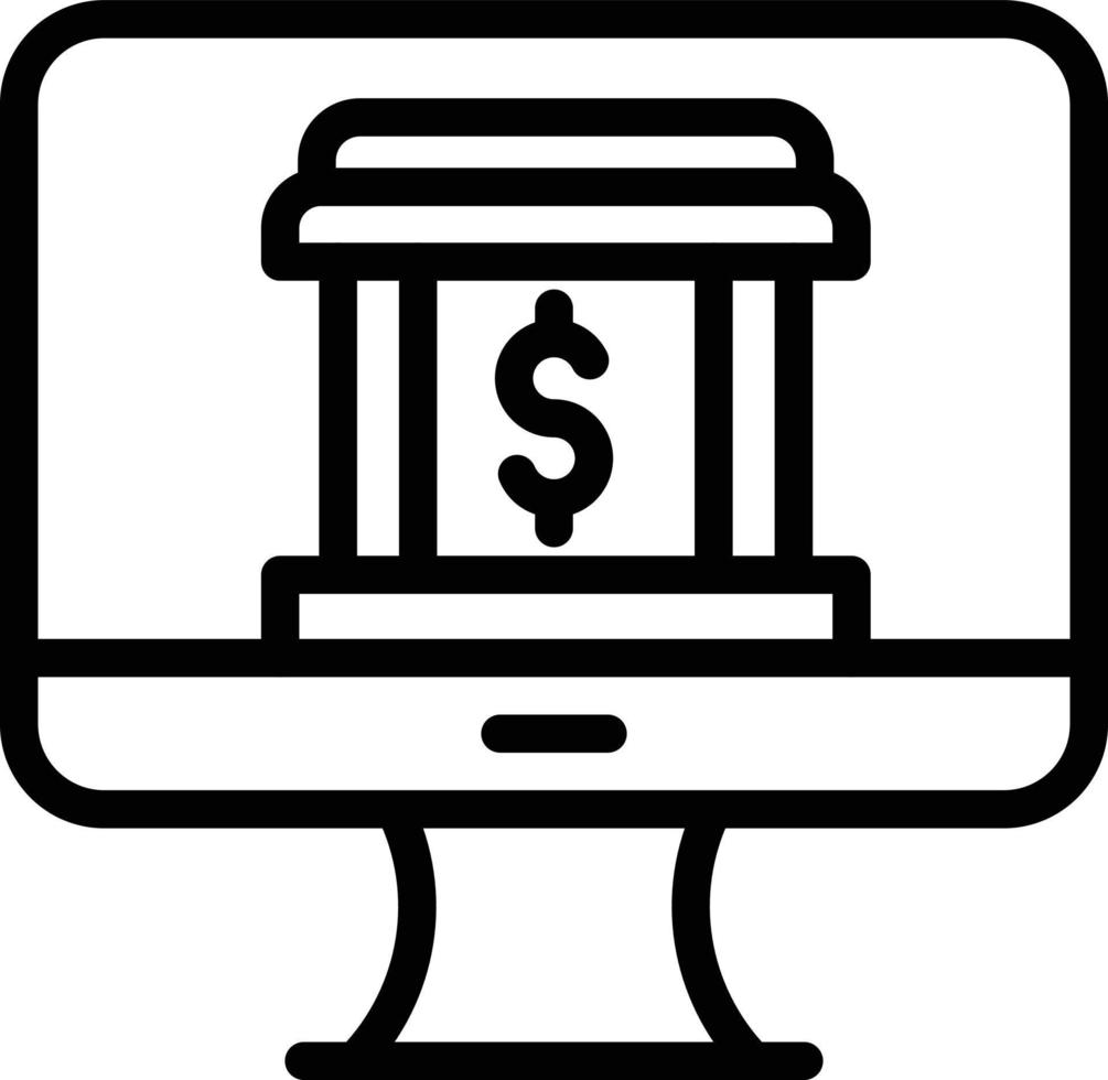 Vector Design Online Banking Icon Style