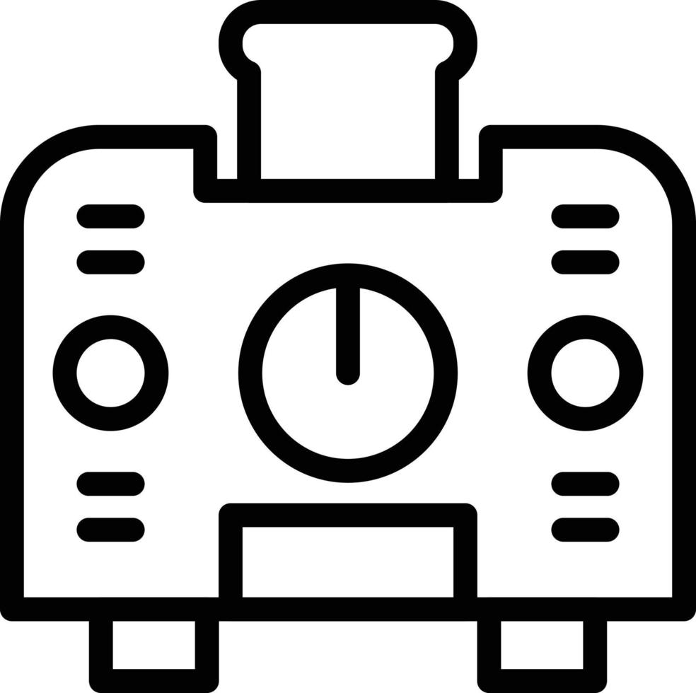 Vector Design Toaster Icon Style