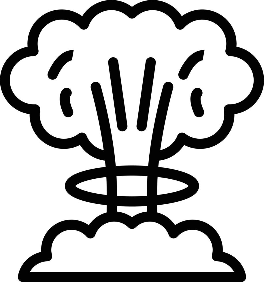 Explosion Vector Icon Style