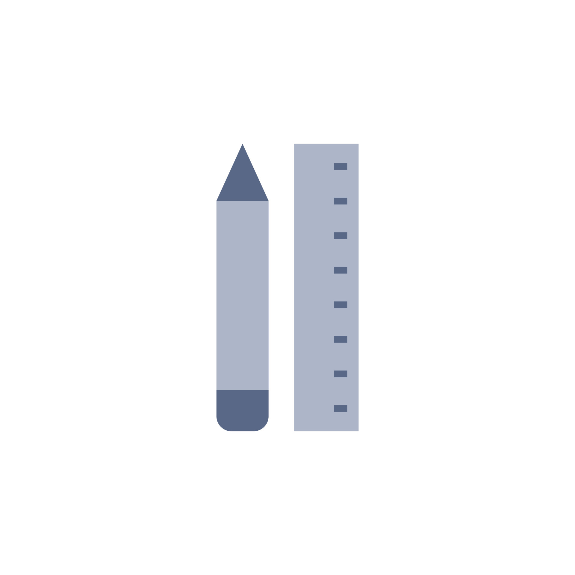 pencil ruler vector for Icon site, UI Essential, Symbol