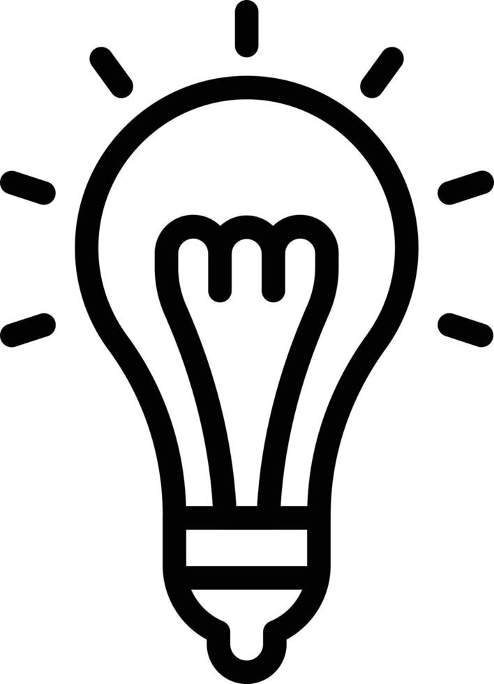 Vector Design Bulb Icon Style