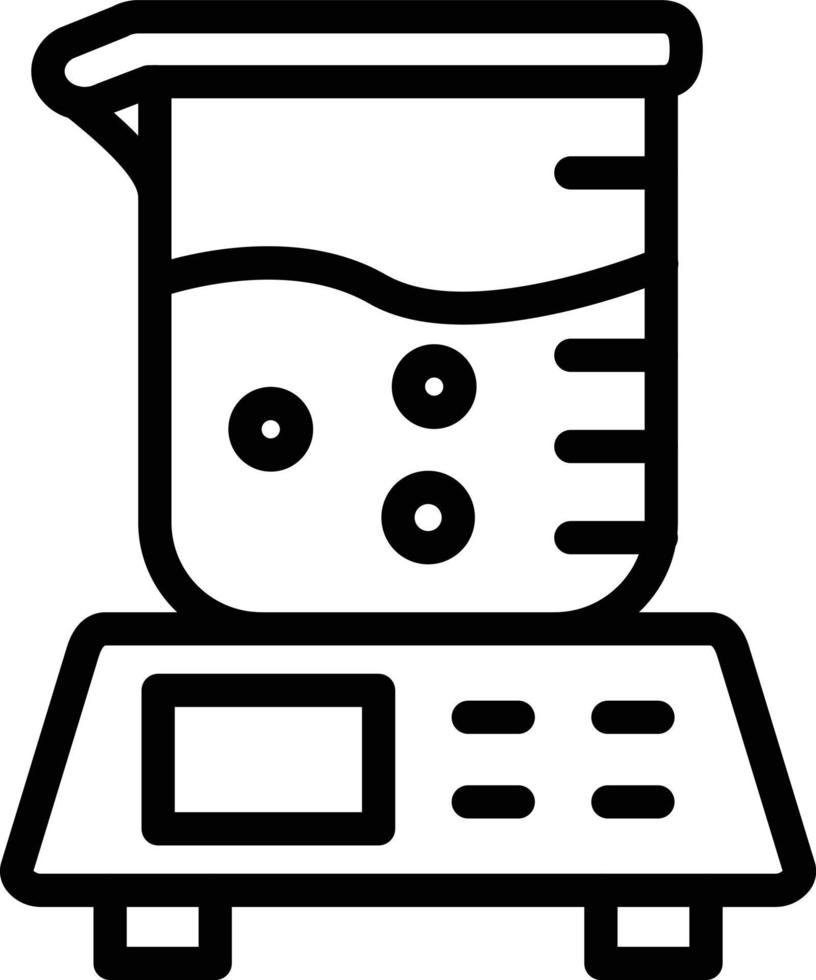 Scale Chemical Vector Icon Style