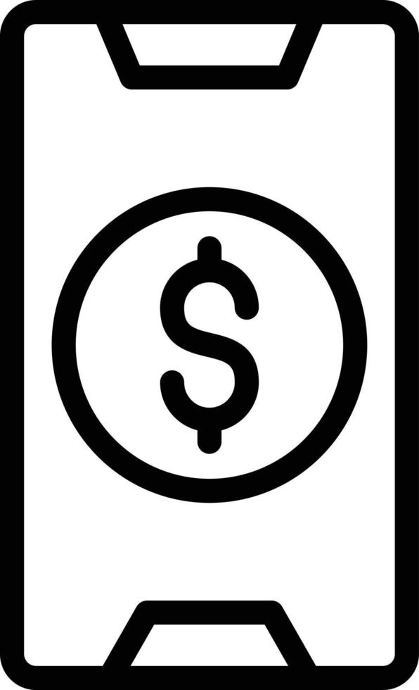 Mobile Payment Vector Icon Style