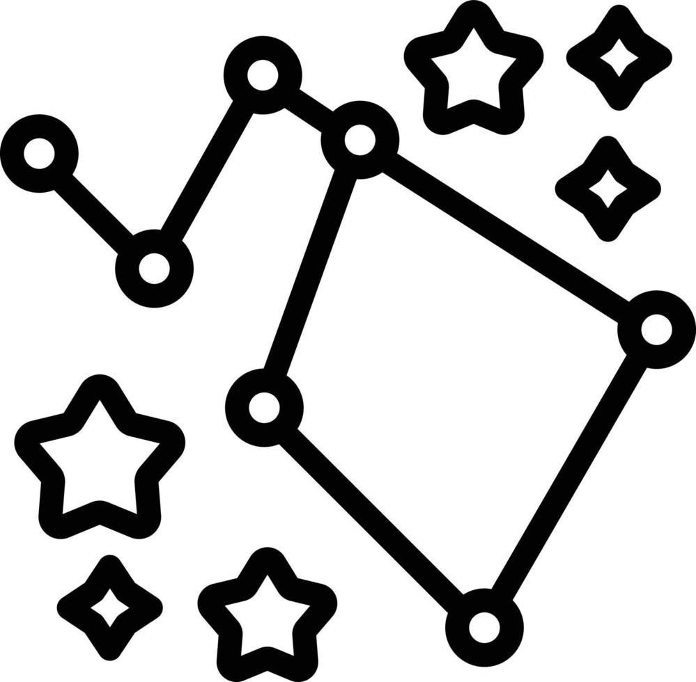 Big Dipper Vector Icon Style