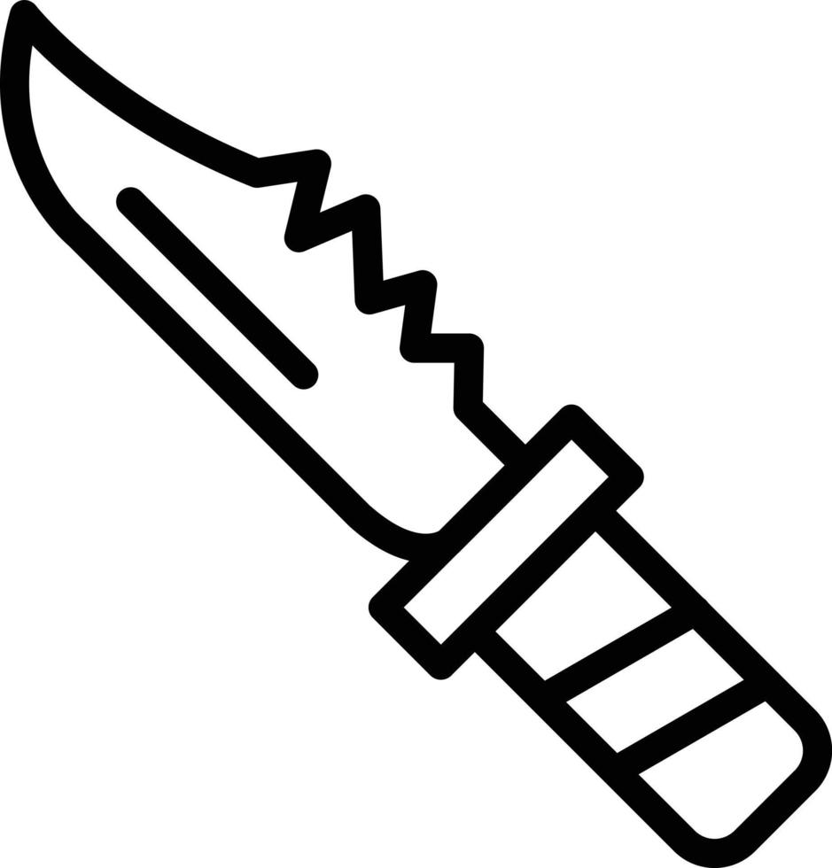 Army Knife Vector Icon Style