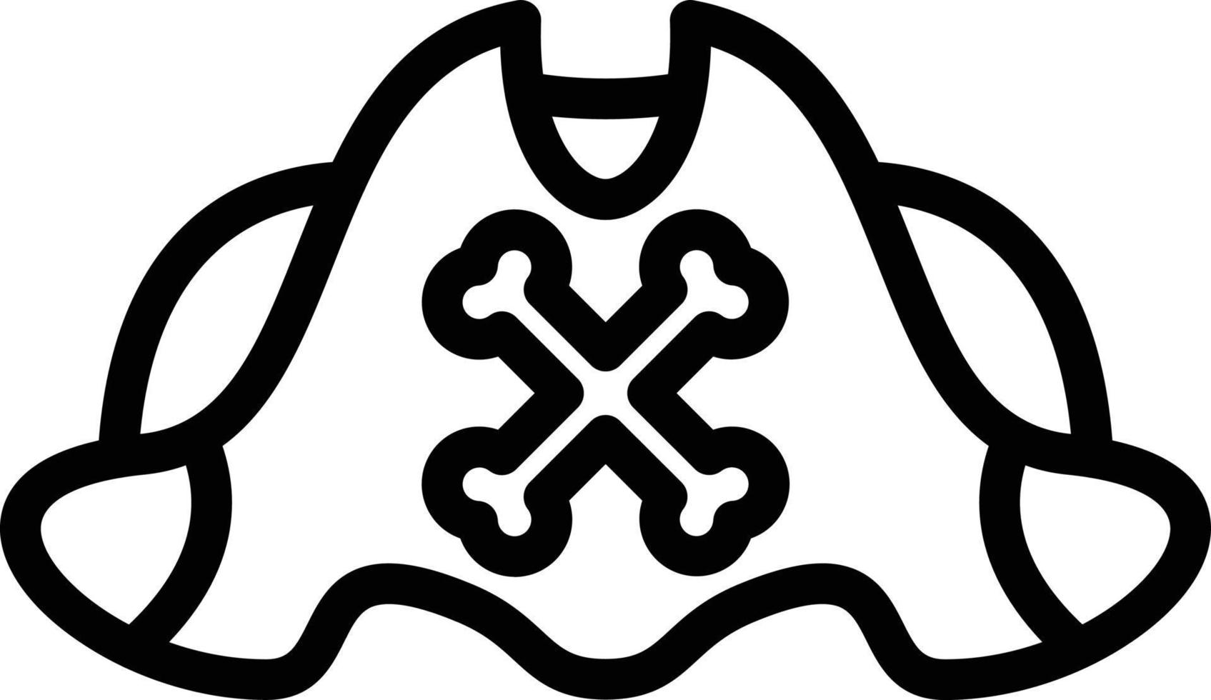 Pirate Cap Vector Icon Style