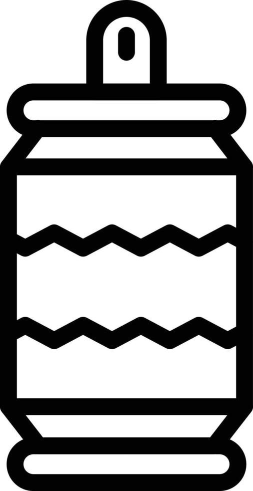 Vector Design Can Icon Style
