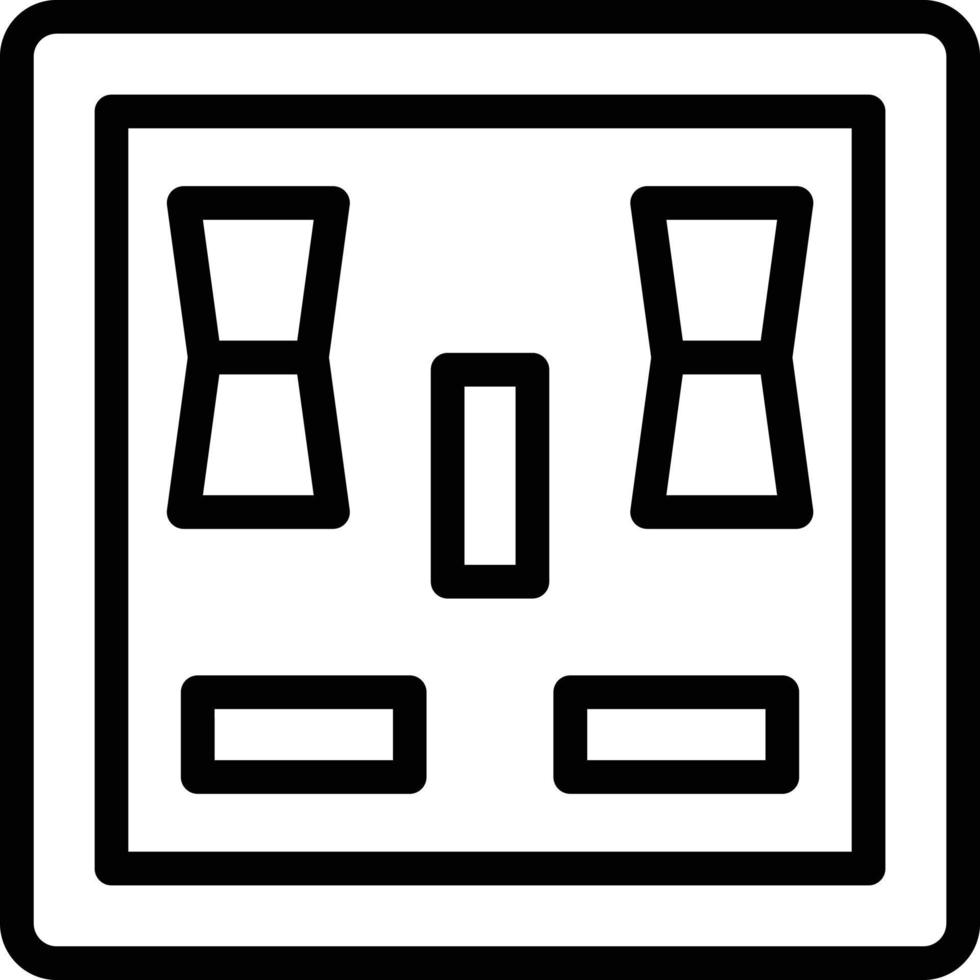 Vector Design Socket Icon Style