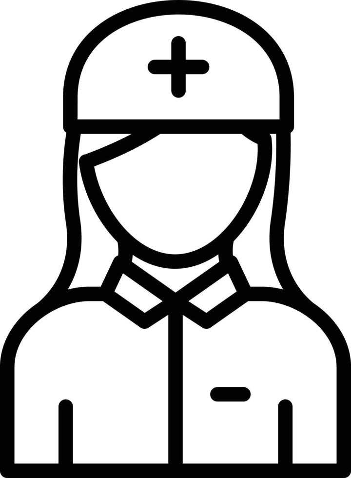 Vector Design Nurse Icon Style