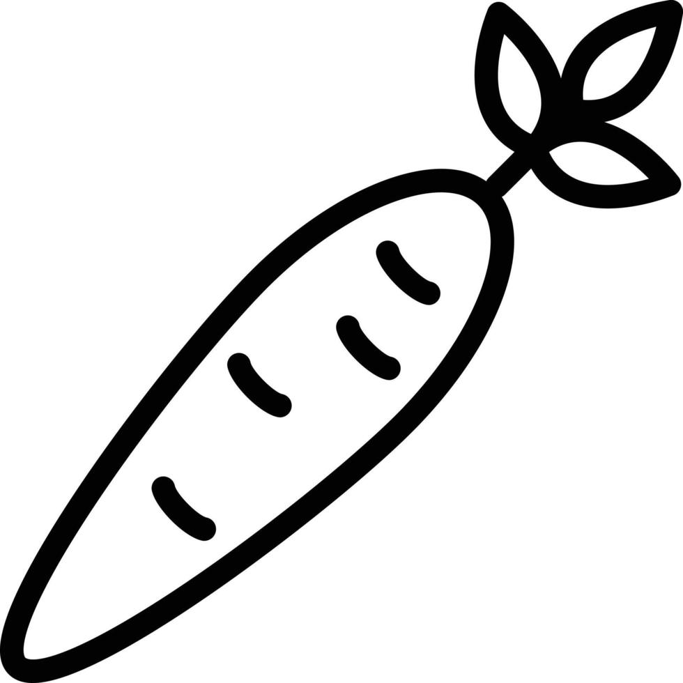 Vector Design Carrots Icon Style