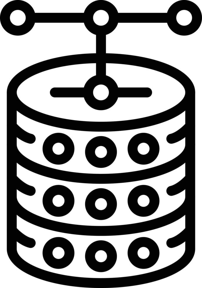 Database Vector Icon Style