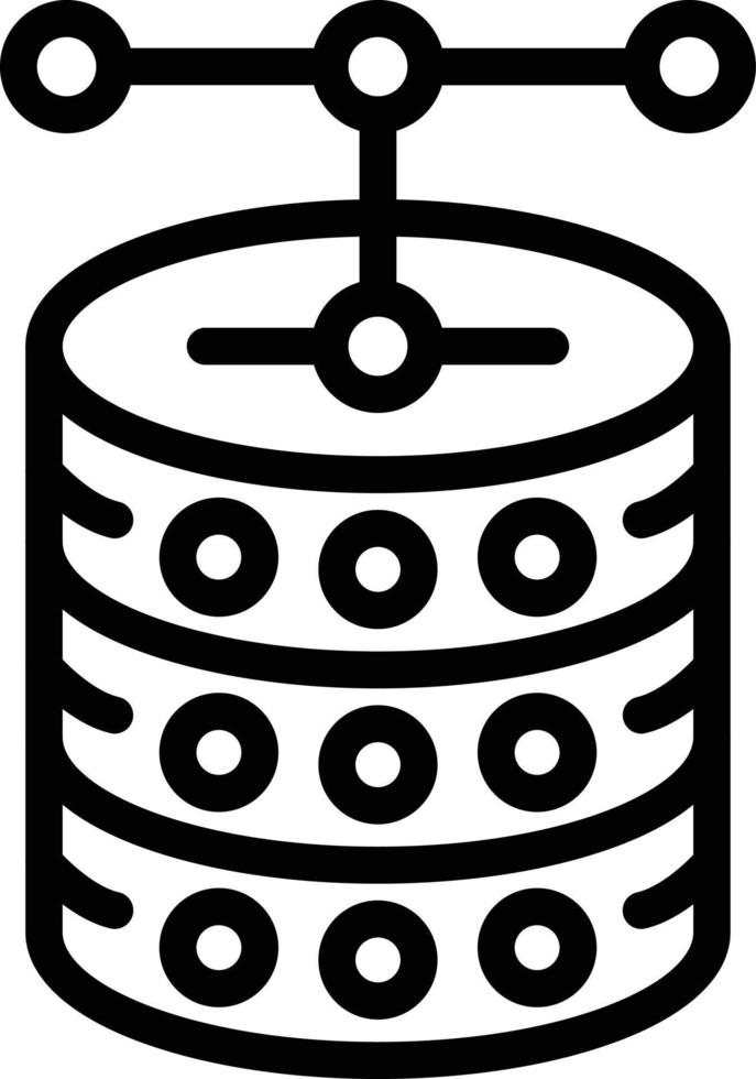 Database Vector Icon Style