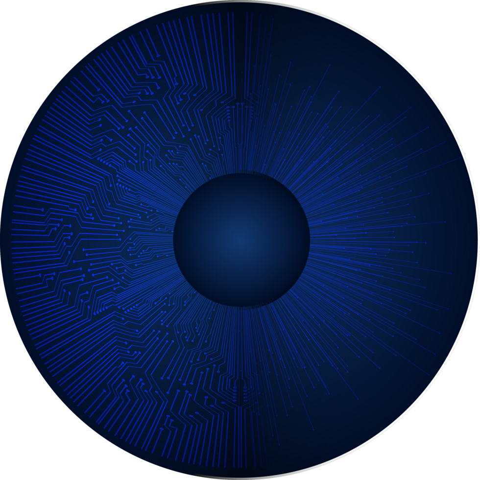 modern teknologi öga beskärning png